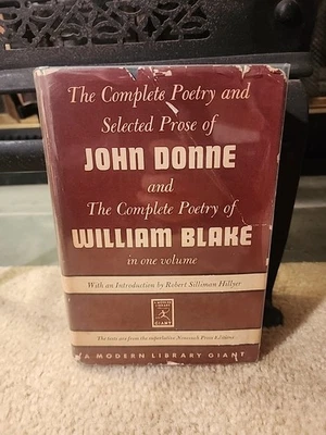 The Complete Poetry/Selected Prose of John Donne/ William Blake 1st 1941 - Image 1 of 4