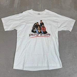 Vintage 1996 Party Of Five TV Show Shirt Mens L White Preowned - Picture 1 of 7