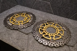 KAWASAKI ER6F FRONT BRAKE DISCS 2006-2008 OEM BRAKE DISCS - Picture 1 of 19