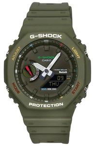 Casio G-Shock Green Dial Solar Sports 200M Men's Watch GA-B2100FC-3A 2100 Series - Picture 1 of 5