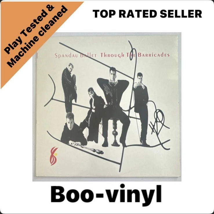 Spandau Ballet - Through The Barricades Lp Vinyl Record EX / VG+ - Image 1 of 4