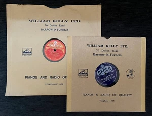 2x 78 rpm Kathleen Ferrier / Classical – 12” Decca K1466, Folk – 10” Decca F9300 - Picture 1 of 11