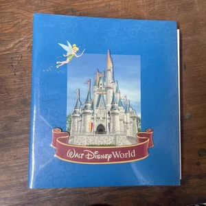 Vintage Walt Disney World Photo Album Memory Scrapbook Mickey Mouse Used - Picture 1 of 3