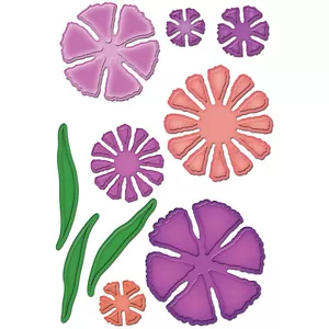 Spellbinders Shapeabilities Carnation Creations 10 Dies - Picture 1 of 1