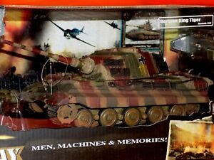 King  Tiger No 111 Normandy France D-Day 1944 WWII FORCES OF VALOR 80601 1:32