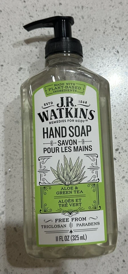 J.R. Watkins Aloe And Green Tea Scent Liquid Hand Soap 11 oz. - Image 1 of 1