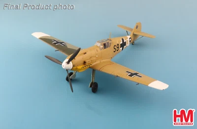 DIECAST AIRCRAFT, Hobbymaster 1/48 Bf-109E-7 'Jabo' 7./ZG1. Libya' HA8719 - image 1 of 4