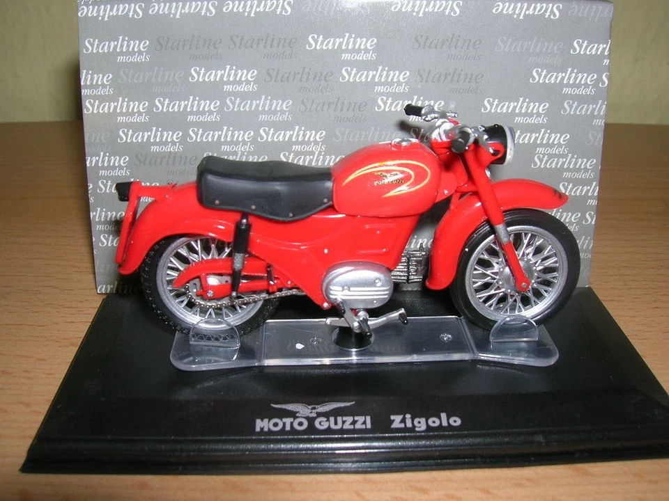 Starline Moto Guzzi Zigolo 1:24 Motorrad Neu + OVP - Bild 1 von 1