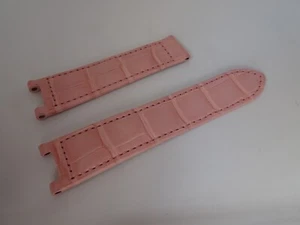 Cartier Pasha Leather Strap Pink Matte 20mm x 18mm Genuine/Original - Picture 1 of 6