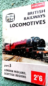 IAN ALLAN ABC OF BRITISH RAILWAYS LOCOMOTIVES #3 LONDON MIDLAND SCOTTISH (1959) - Picture 1 of 2