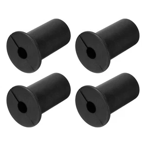 4stk Wanddurchführungen für Kabel 3/4 Zoll Kabelwandbuchse mit 7mm Loch, Schwarz - Bild 1 von 6