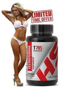 Testosteron Test - Testosteron Libido Booster T785 (1 Flasche, 30 Kapseln) - Bild 1 von 5