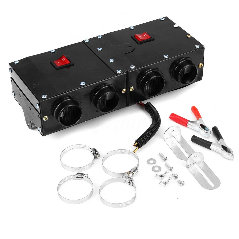 Universal 150/300W Auto Car Heater Warmer Heating Fan Window Defroster Demister - Image 1 of 4