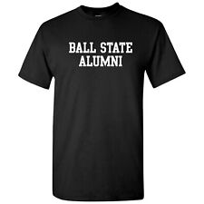 Ball State Cardinals Basic Block Alumni Collegiate T Shirt - Black