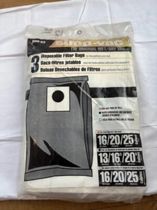 shop vac 906-63 wet dry vac disposable filter bags - Picture 1 of 1