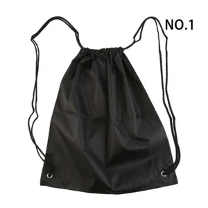 Unisex Waterproof Strong Nylon Cord Handles Drawstring Softback Bag Sport Gym - Picture 1 of 22