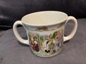 Royal Doulton Bunnykins 2 Handled Cup / Mug. English Fine Bone China. Nice Condi - Picture 1 of 6