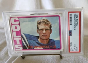 1972 Topps Ted Hendricks #93 RC HOF PSA 6 - Picture 1 of 1