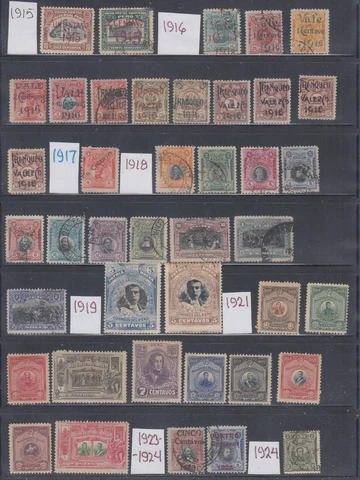 Peru a mint and used collection 1915-1932 mostly sound Cover