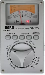 KORG OT-120 Chromatic Orchestral Tuner with Case - Picture 1 of 14