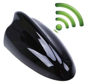 Universal  Black Shark Fin Style Antenna Signal Aerial Decoration For Hyundai - Foto 1 di 10