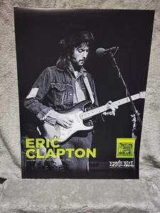 Eric Clapton Ernie Ball Poster - Picture 1 of 1