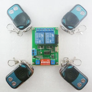 Momentary Latch Toggle Independent Setting DC5V ASK RF Wireless Delay Relay  - Picture 1 of 8