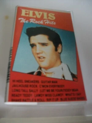 Elvis Presley The Rock Hits   Audio Music  Cassette Tape VG CONDITION - Image 1 of 4