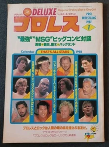 💥1️⃣9️⃣8️⃣1️⃣ Deluxe Japanese Gong Wrestling Magazine Andre The Giant NJPW IWGP - Picture 1 of 2