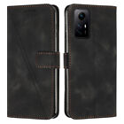 Business Magnetic Leather Wallet Case Cover For Redmi Note12 11 10 Pro K60e 12C