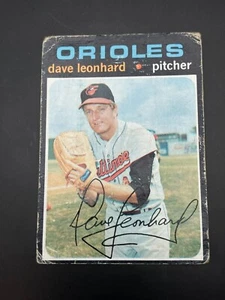 1971 Topps Dave Leonhard #716  High Number - Picture 1 of 2