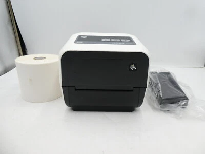 🍀 NEW DEMO Zebra ZD420 Direct Thermal Printer USB Bluetooth PLUS 4x4 Label Roll - Image 1 of 4