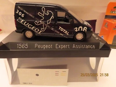 SOLIDO 1565  PEUGEOT EXPERT ASSISTANCE   (AVEC DECALCOMAMIES NON POSES) - Photo 1/4