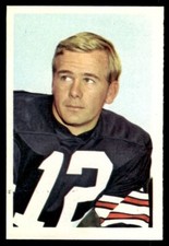 1972 NFLPA WONDERFUL WORLD STAMPS DON COCKROFT A CLEVELAND BROWNS #76