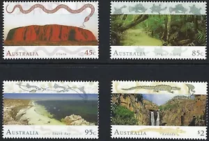1993 Australia SG# 1392/95 World Heritage Sites set of 4 mint MUH MNH - Foto 1 di 1