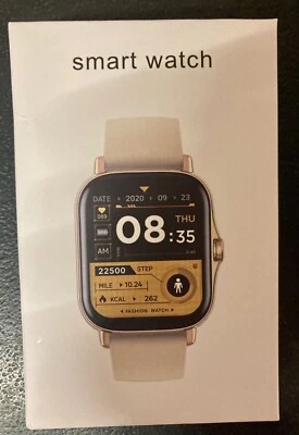 Y-13 Smart Watch, Heart,Phone,Music,Steps, GOLD - NIB! - Image 1 of 3