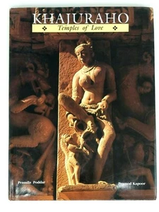 Khajuraho Temples of Love Pramila Poddar Pramod Kapoor (Hardcover 1995) - Picture 1 of 9