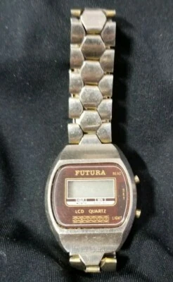 Vintage Futura LCD Quartz Wrist Watch - Image 1 of 4