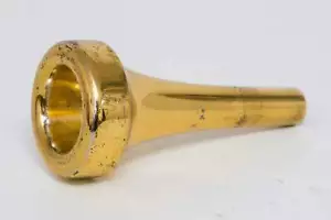 Conn 3A Vertical trombone Mouthpiece Jazz Gold Plated - Bild 1 von 4