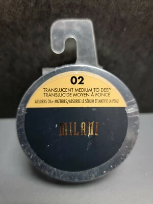 Milani Make It Last Matte Setting Translucent Face Powder in#02 Medium To Deep! - Image 1 of 2
