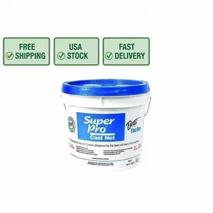 BETTS TACKLE Betts 6' Super Pro Mono Cast Net 3,16" Angebot kostenloser Versand - Bild 1 von 6