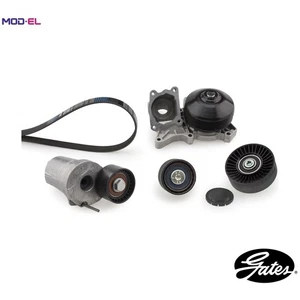 WATER PUMP + VRIBBED BELT KIT KP36DPK1698 FOR BMW N47D20D/B/C/A M47D20 2.0L 4cyl - Picture 1 of 9