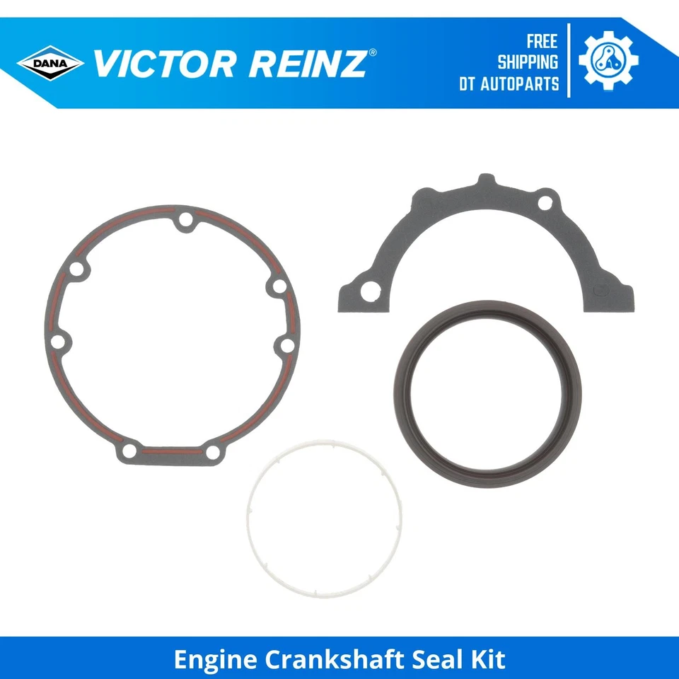For 1987-1988 Chevrolet R30 5.7L V8 Engine Crankshaft Seal Kit Rear Victor Reinz - Image 1 of 1