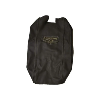 For 09-18 Dodge Ram Limited LongHorn -Leather Center Console Lid Cover, Dk Brown - Image 1 of 4