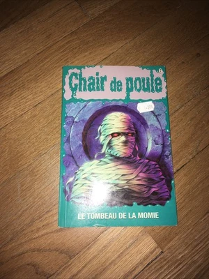 CHAIR DE POULE / GOOSEBUMPS - #6 - RL Stine - Le Tombeau De La Momie - French - Image 1 of 4