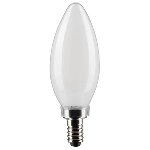 5.5 Watt B11 LED - Frosted - Candelabra Base - 2700K - 500 Lumens - 120 Volt - 2 - Picture 1 of 8