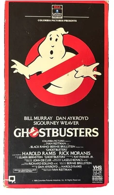Ghostbusters Movie RCA Columbia Vintage VHS Tape Foto 1 de 4