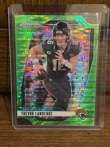 2024 Panini Prizm - Trevor Lawrence #129 Neon Green Pulsar Prizm - Bild 1 von 2