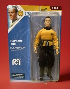 MEGO Star Trek Captain Kirk 2021  8” Action Figure NIB - Picture 1 of 4