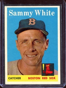 1958  Topps  Baseball   # 414   Sammy White   (NM+)   Near Mint Plus - Picture 1 of 2